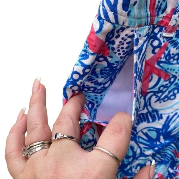 Lilly Pulitzer She Sells Sea Shells Callahan Shorts | Size:2 - Picture 7 of 14